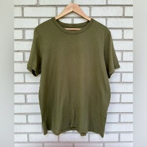 imogene + willie Olive Green Short Sleeve Tee